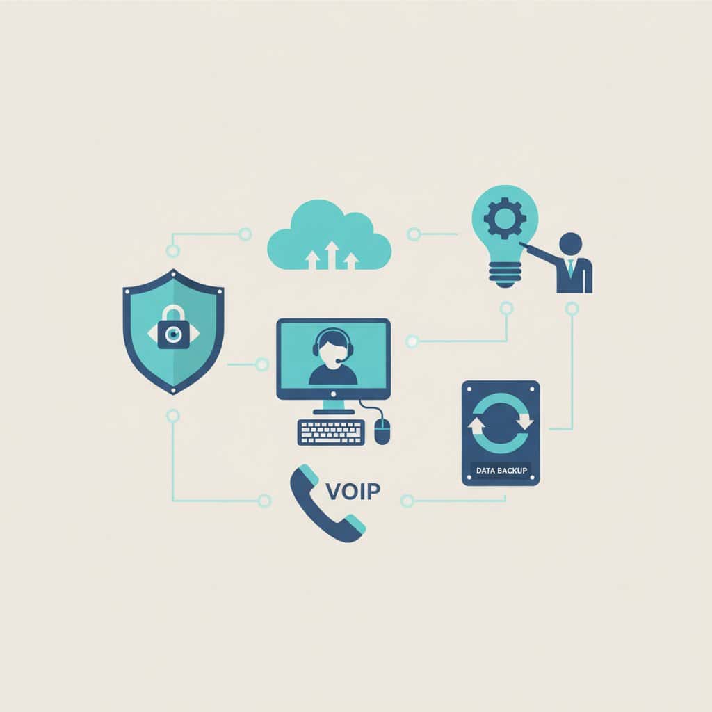 Managed IT services cybersecurity cloud VoIP and IT consulting for Cedar Park TX businesses