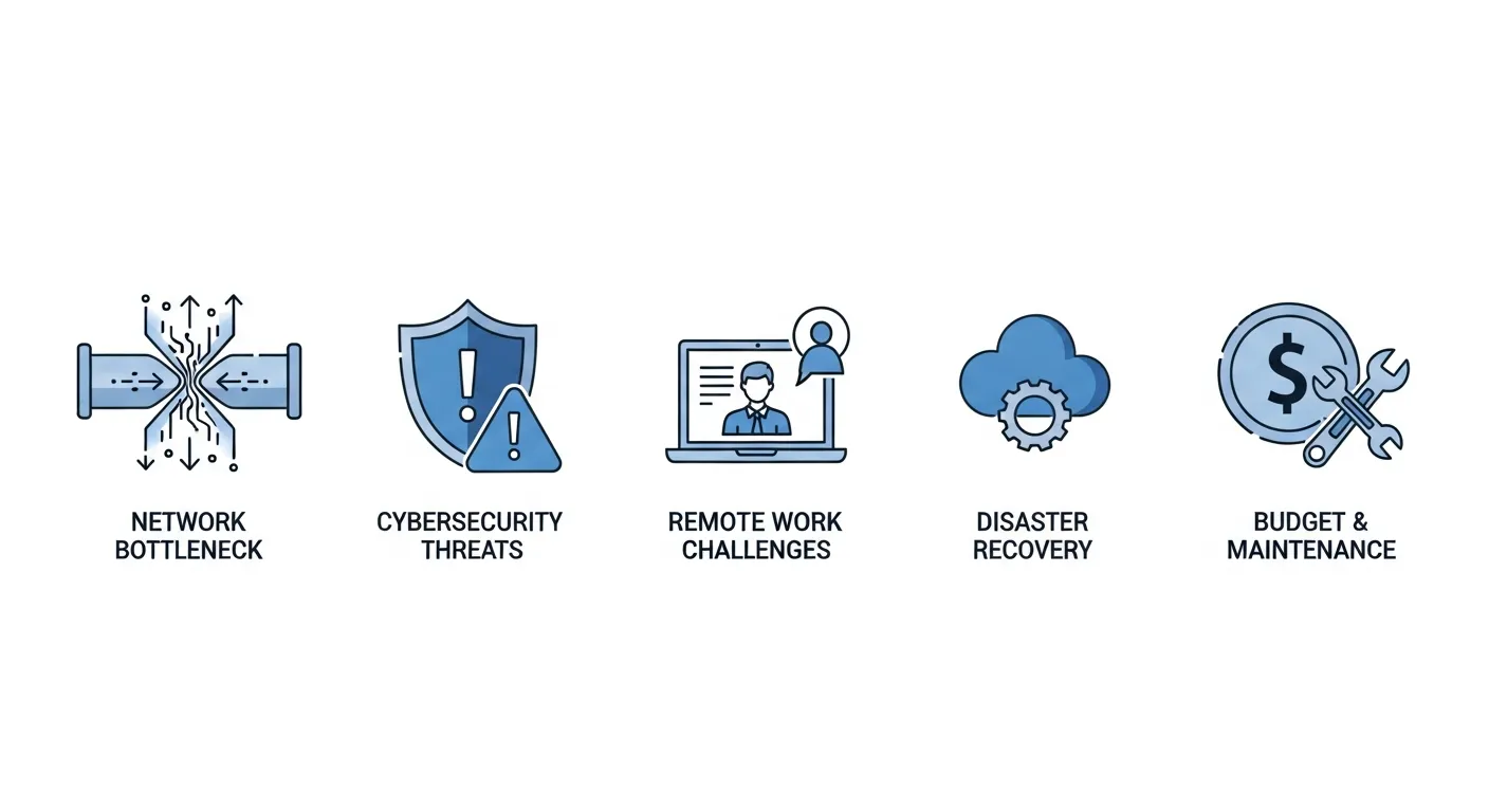 Five common IT challenges for growing businesses in Cedar Park and Leander TX